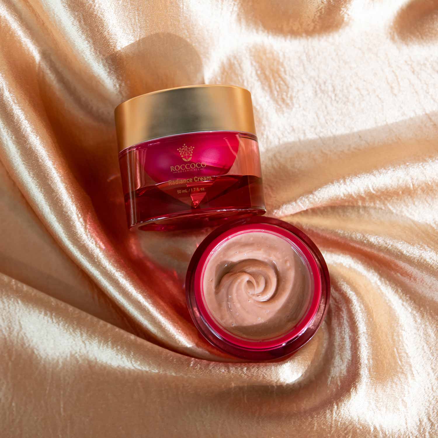 ボディクリーム rokoroko Roccoco Botanicals Radiance - Rosacea Cream